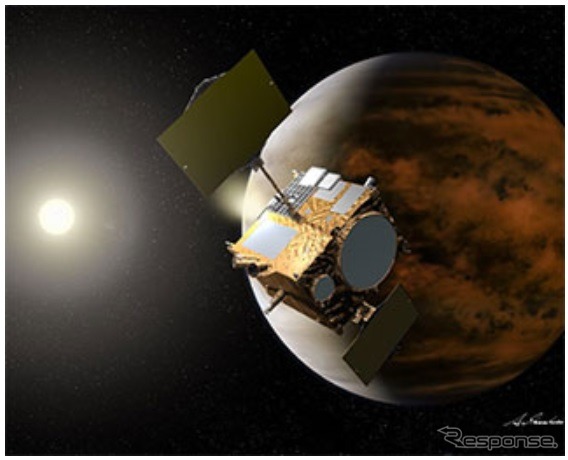 JAXAが金星集会軌道へ「あかつき」を再投入