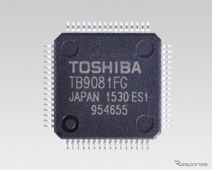 東芝 EPS向けブラシレスモータ用プリドライバIC「TB9081FG」