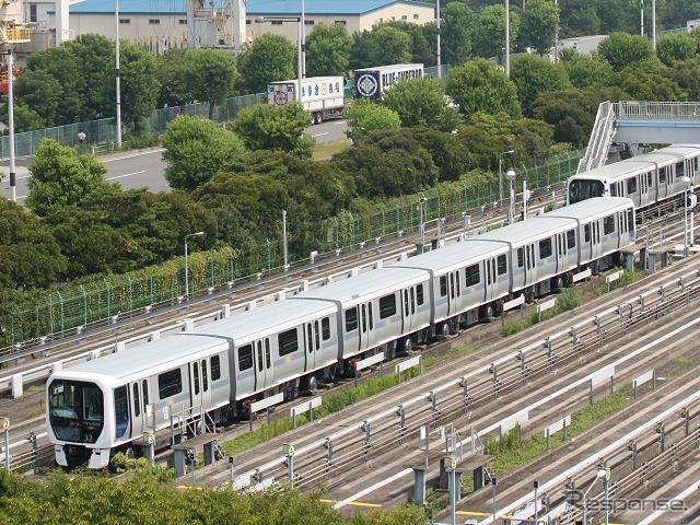 ゆりかもめは開業20周年を記念して車両基地（写真）の公開イベントを10月に開催する。