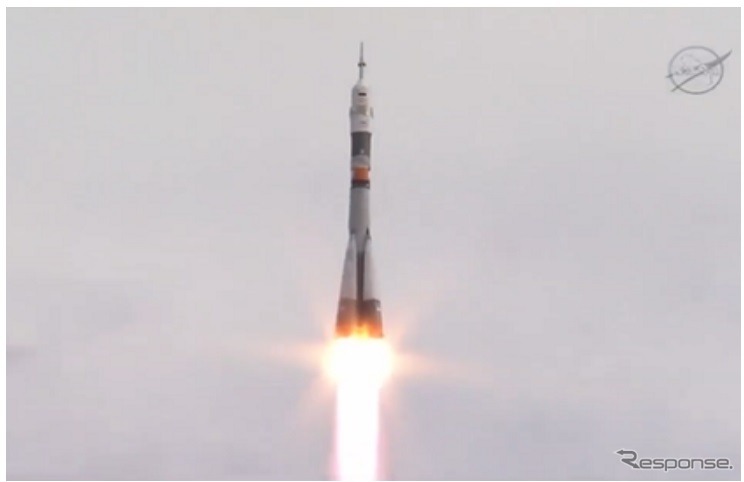 ソユーズTMA-18M宇宙船（44S）の打上げ
