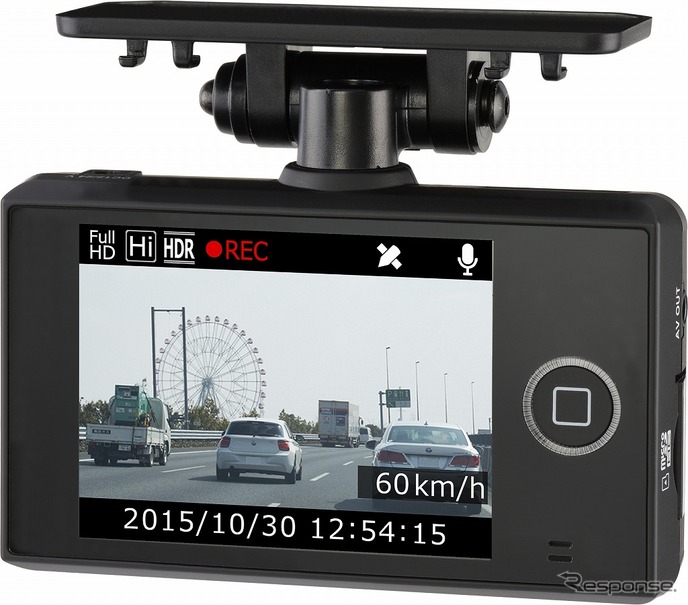 ドライブレコーダー 15年上半期の販売台数は5割増の29万台 Gfkジャパン調べ レスポンス Response Jp