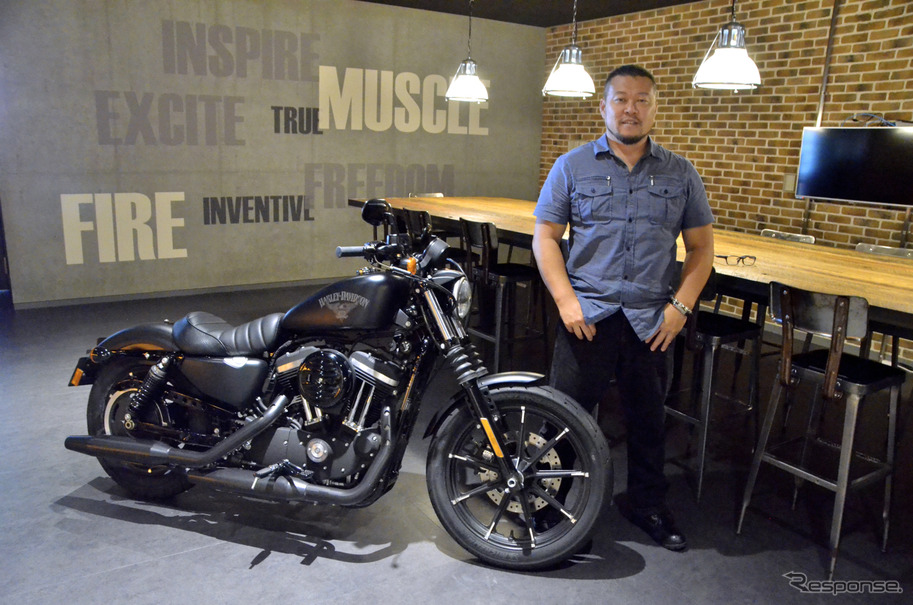 Harley-Davidson Motor Companyで唯一の日本人デザイナー、ダイス・ナガオ氏。