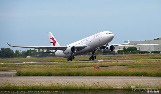 中国東方航空のエアバスA330-200