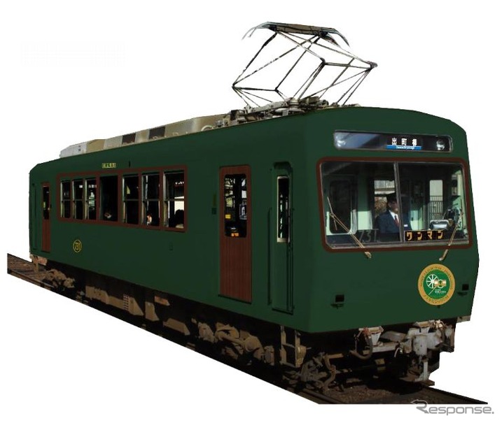 叡山電鉄 開業時の電車模した ノスタルジック731 運行 9月27日から レスポンス Response Jp