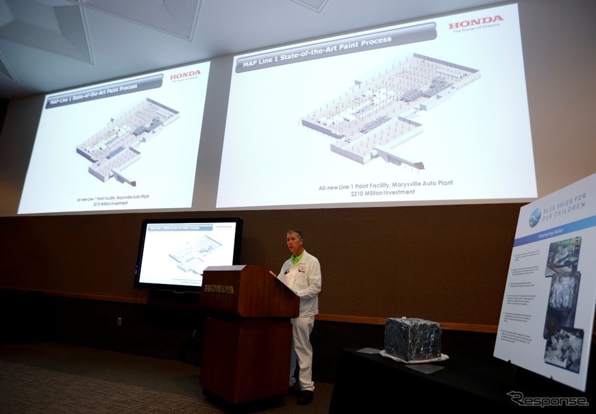 オハイオ州メアリーズビル工場に投資し、新塗装ラインを建設すると発表したホンダ