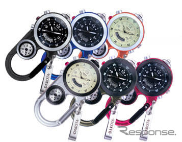 ［mono ONLINE］DAKOTA Angler II…アウトドア向け多機能ウォッチ