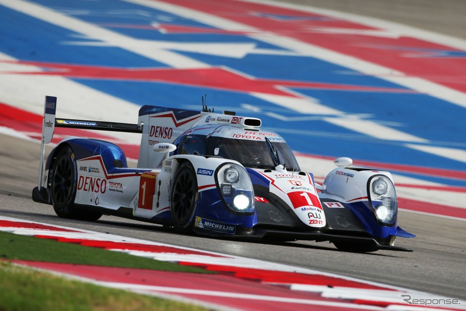 「トヨタ TS040 HYBRID」の1号車はWEC第5戦オースティンで4位に。