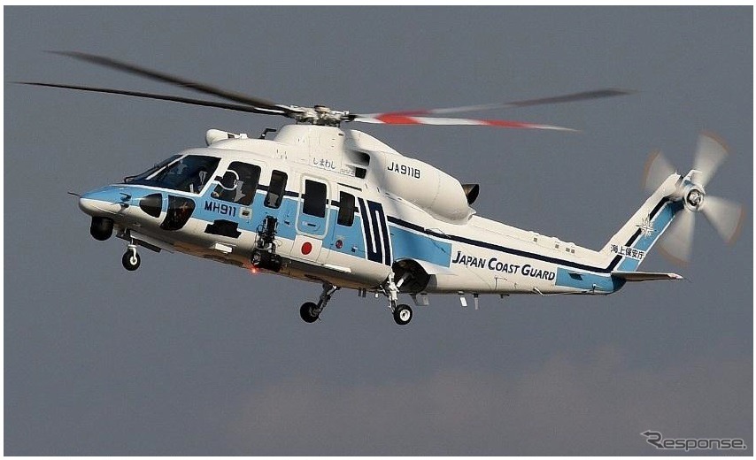 シコルスキー式S-76D型（那覇海上保安部巡視船うるま搭載機）