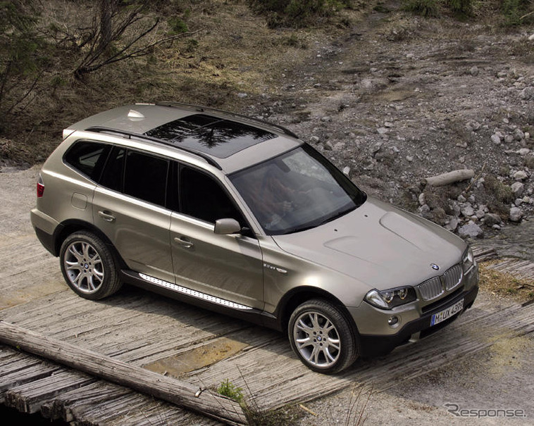 BMW X3 を一部改良、新型エンジン＆トランスミッション