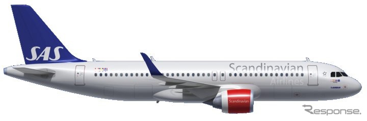 スカンジナビア航空のA320neo