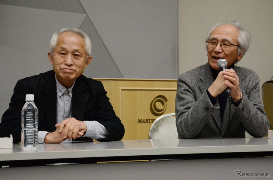 木村一男氏（左）と松本哲夫氏