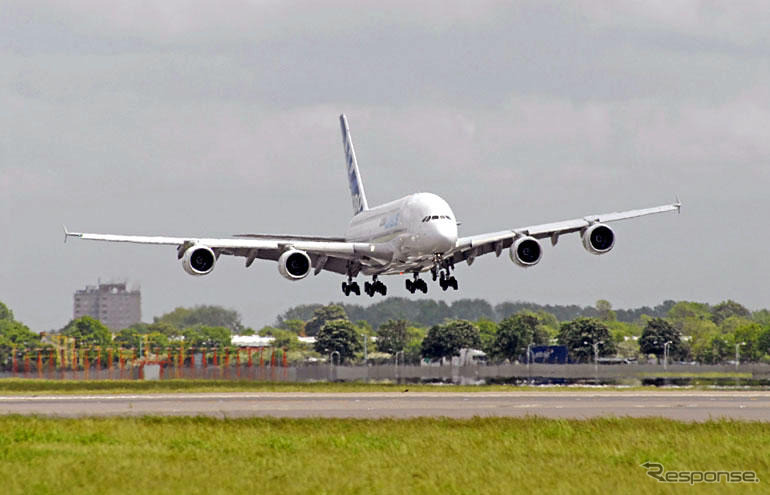 A380が地上の速度試験で負けた相手---飛行機シンポジウム