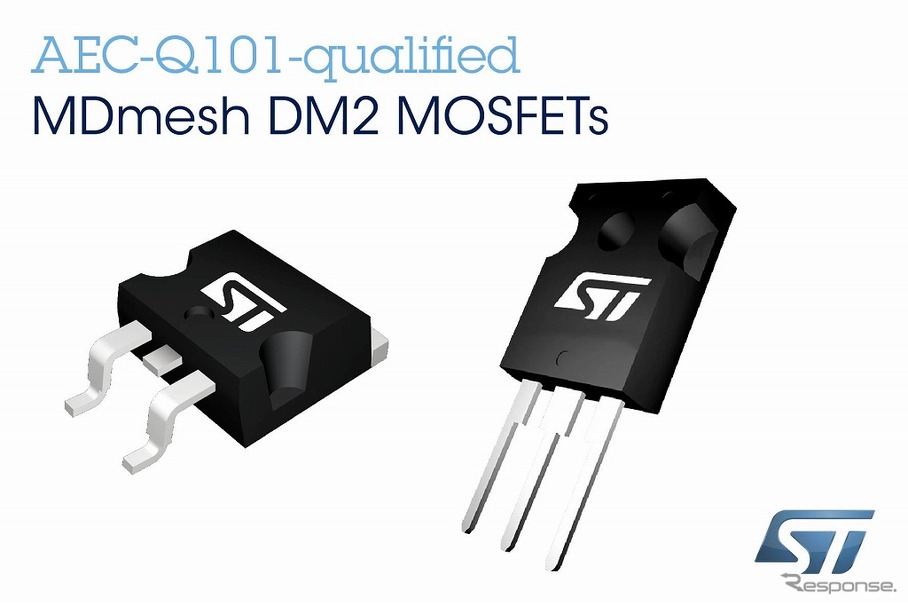 STマイクロ MDmesh DM2 MOSFET