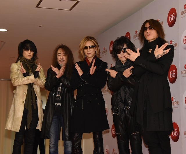 X Japan 紅白のステージにはhideとtaijiも共に レスポンス Response Jp