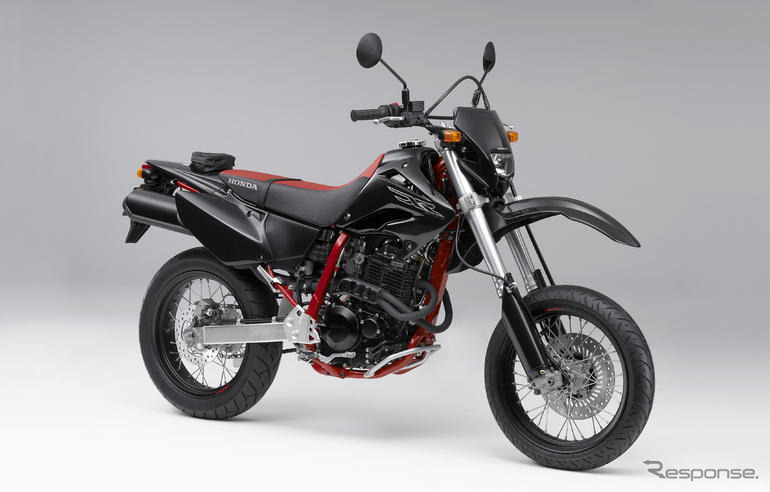 ホンダ XR400モタード を一部改良、ブラックも設定