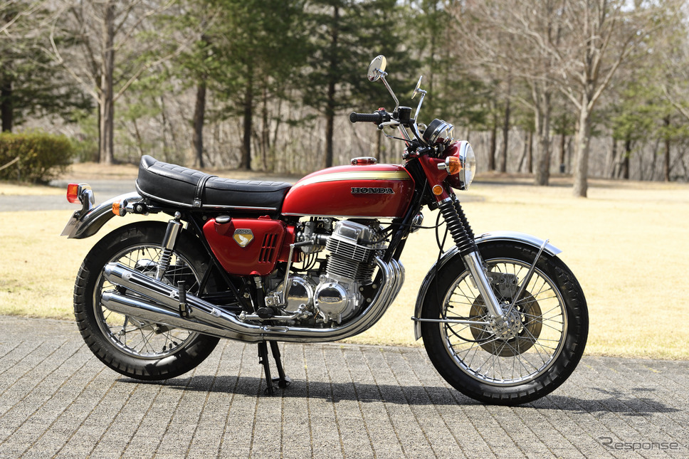 ナナハンブームの火付け役 ドリームcb750four も ホンダ Cb だらけの特別展 レスポンス Response Jp