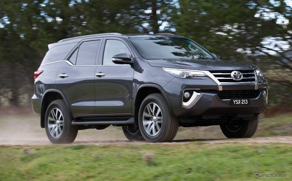 トヨタの新興国SUV、フォーチュナー 新型…インドで発売 1枚目の写真・画像