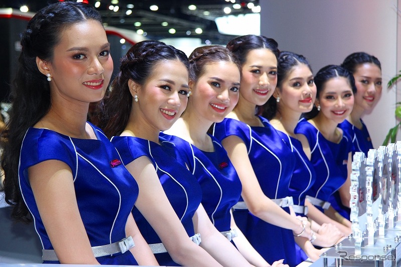 世界屈指の美女率 タイ バンコクモーターショーのコンパニオンたち カーナリズム