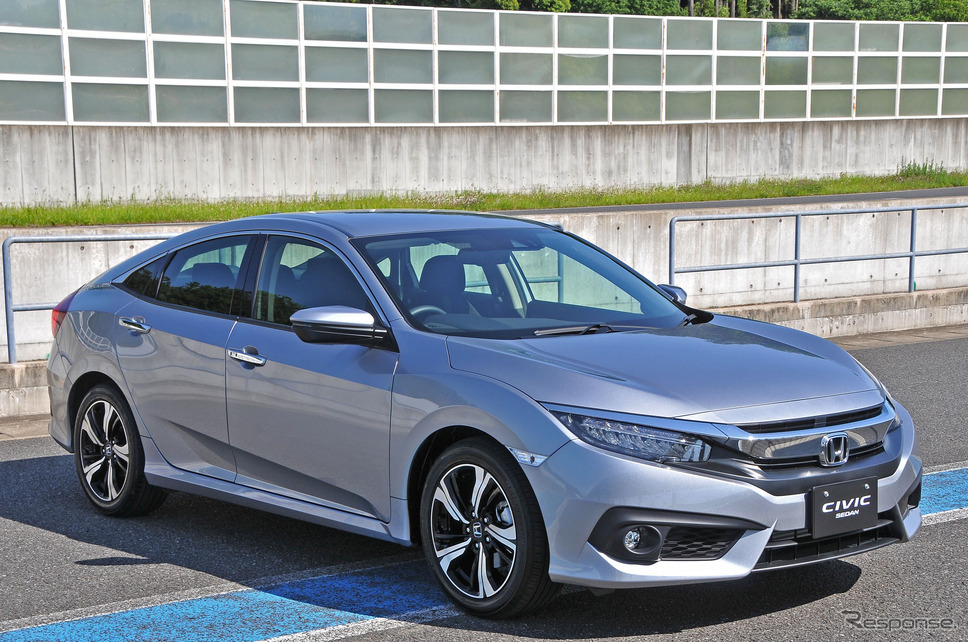 【ホンダ シビック 新型】セダンは純国産、ボディサイズさらに拡大[写真蔵] 15枚目の写真・画像 | レスポンス（Response.jp）