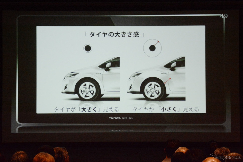 ディテールはさまざまな視覚トリックをを活用してデザインされる