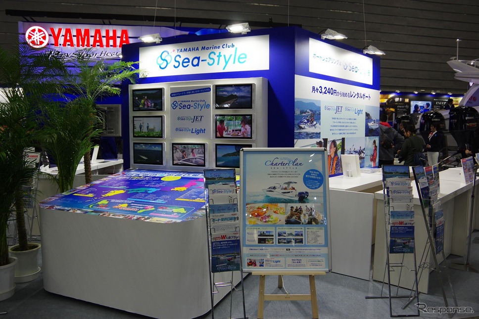 会員制マリンクラブ「Sea-Style」を会場のメインに据える(ジャパンインターナショナルボートショー2019)