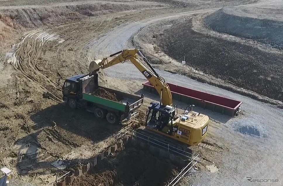 第2段階:自律制御による掘削作業