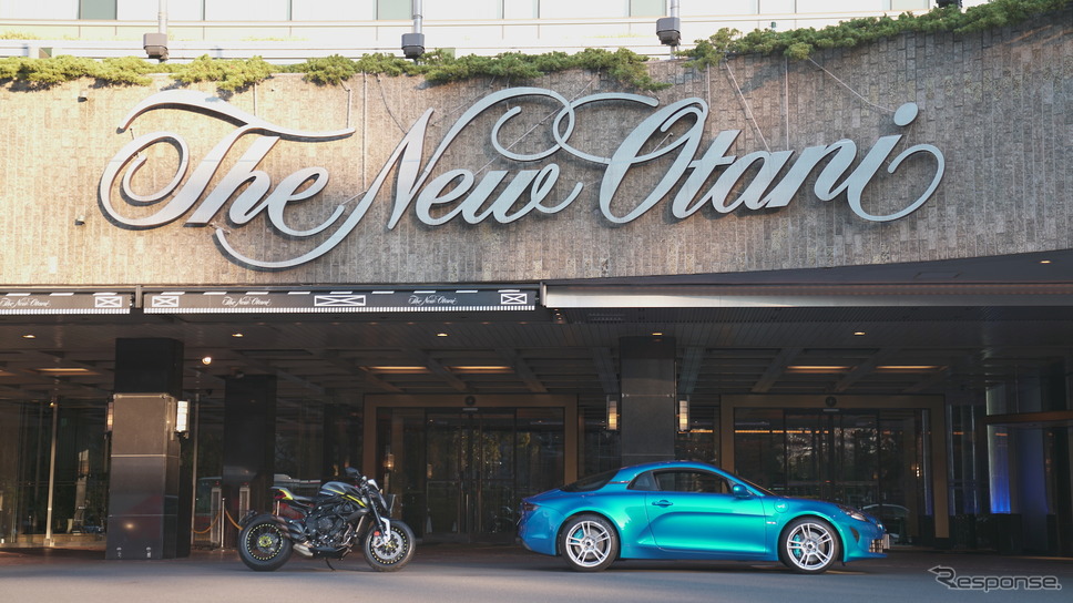 ミシュランガイド 大人ドライブ In Tokyo 元レーシングライダー 原田 哲也 モデル 采女 華 レスポンス Response Jp