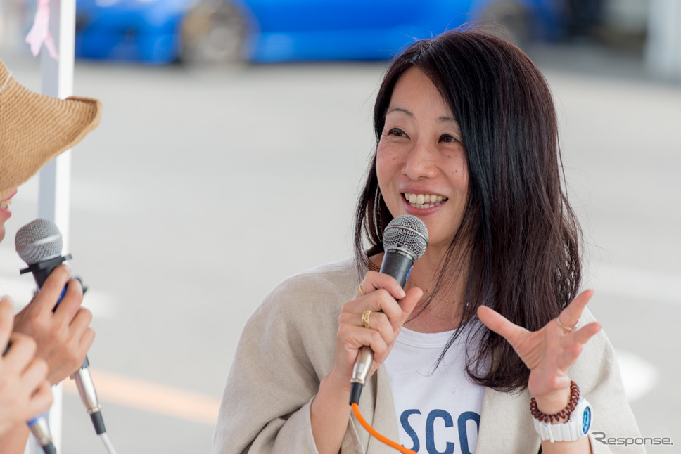鈴木珠美さん(筑波サーキット・カーフェスティバル2019)
