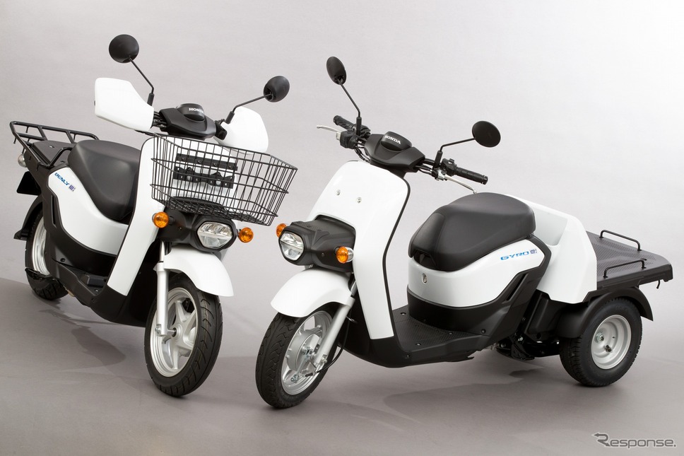 ホンダ「BENLY e:(ベンリィ イー)」と「GYRO e:(ジャイロイー)」