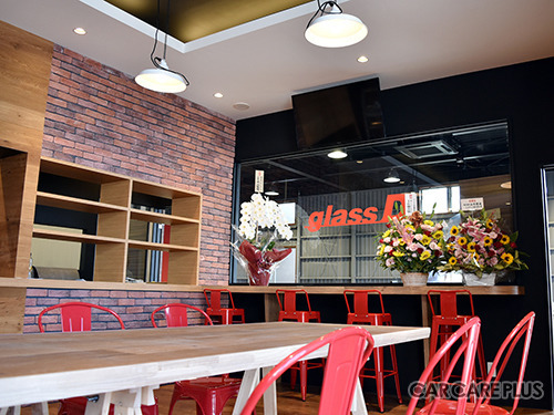 新ブランド「glass D」店内風景