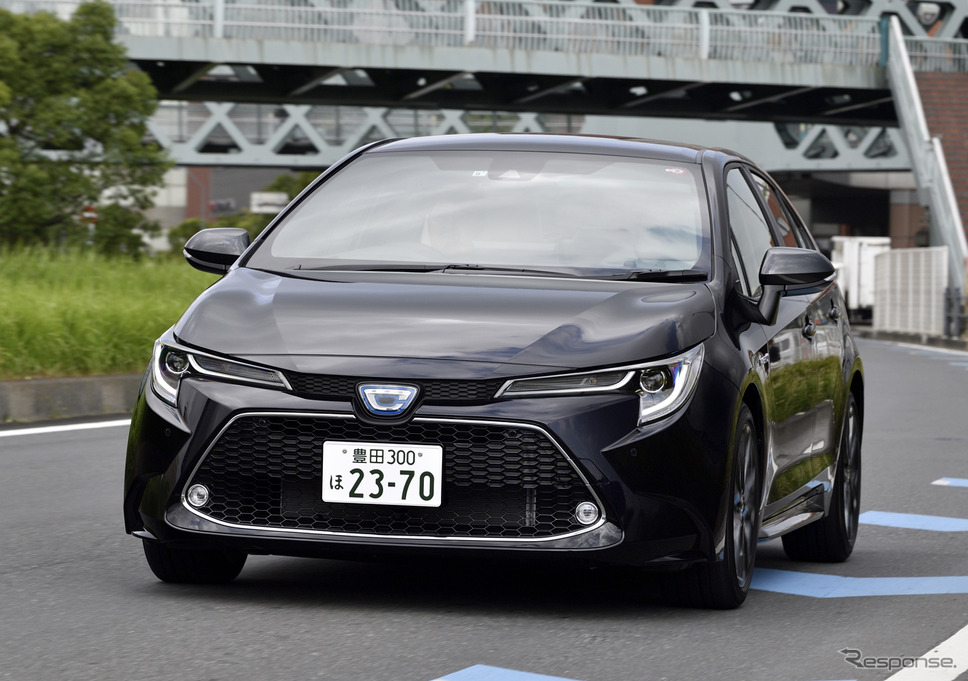 トヨタ カローラ 新型(ハイブリッド)
