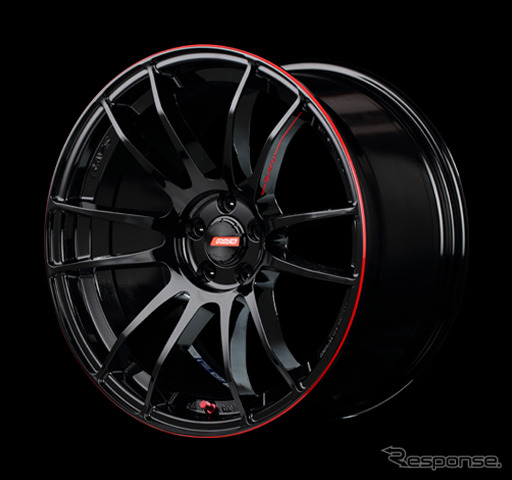 Gram Lights 57Xtreme REVLIMIT EDITION 装着ホイール:18x7 1/2J 5H-114.3 INSET 49 カラー:ブラック&マシニング/E-pro Coat タイヤサイズ:255/55R18 価格:45,000円/ホイール1本。おすすめサイズは、18×8 1/2J INSET 36 47,000円、19×8 1/2J INSET 43 54,000円 がおすすめです。