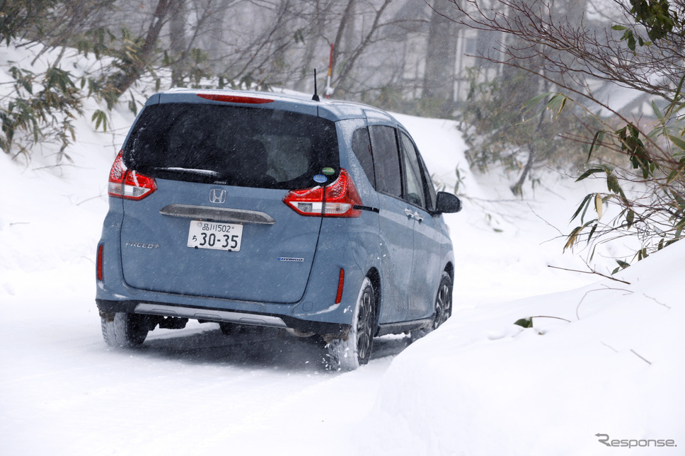 Honda フリード でウィンタースポーツへ 雪道 大荷物でも安心できるコンパクトミニバン レスポンス Response Jp