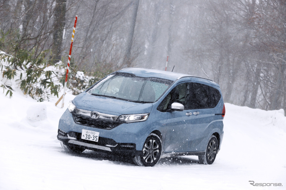 Honda フリード でウィンタースポーツへ 雪道 大荷物でも安心できるコンパクトミニバン レスポンス Response Jp