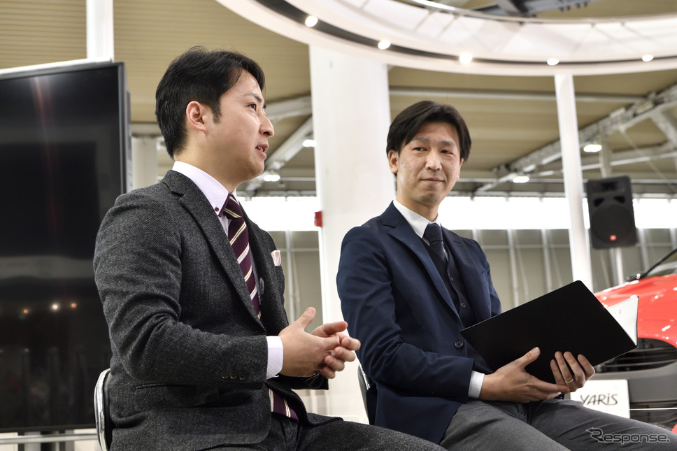 マネーの達人 北山秀輝 編集長(左)とレスポンス宮崎壮人 編集長