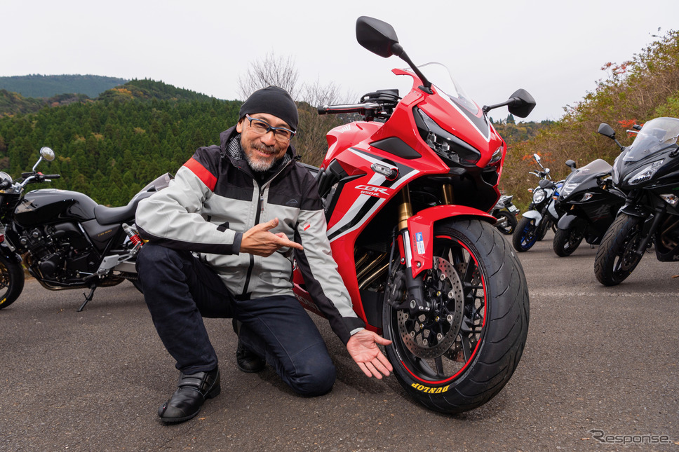 佐川氏によると、今回のベストマッチングはCBR650R!