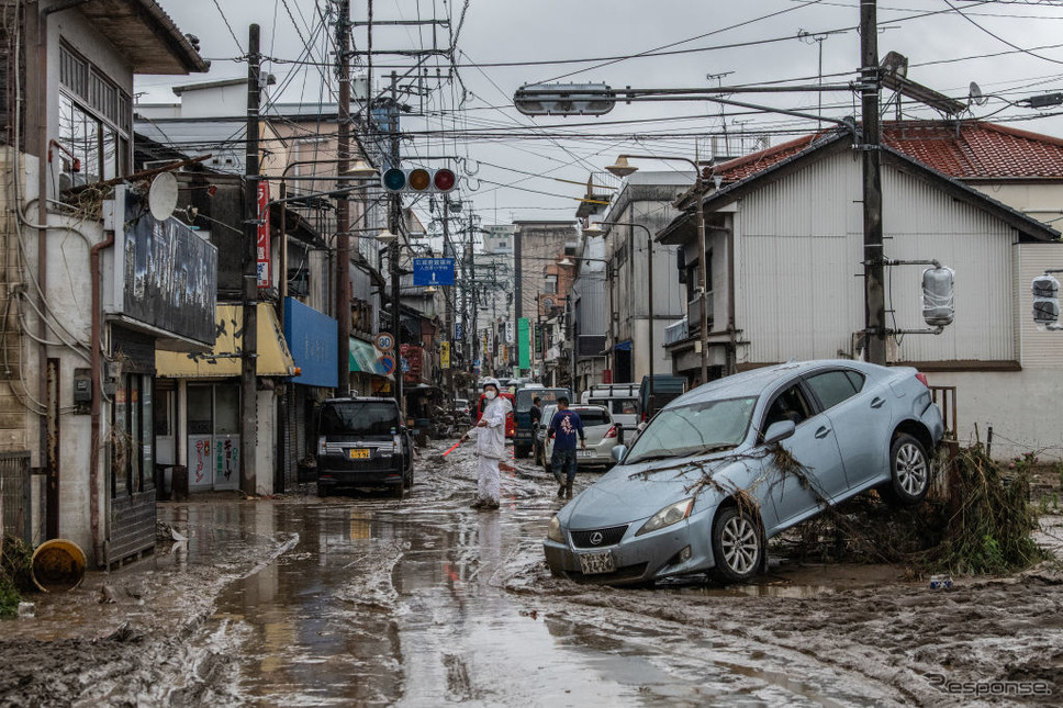 熊本豪雨(7月5日、熊本県人吉市)