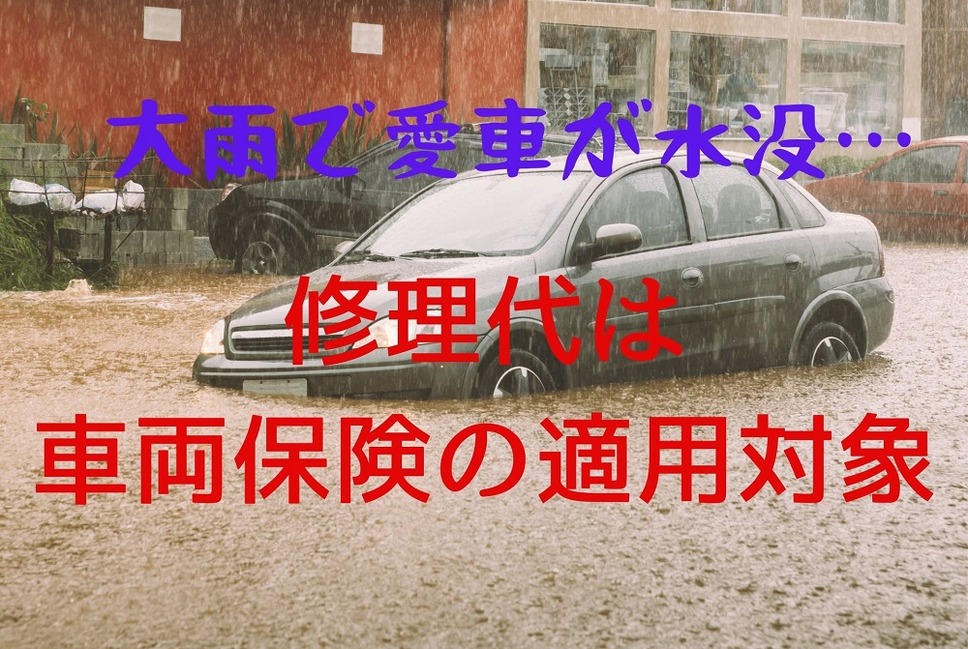大雨で車が水没 修理代は保険で 補償範囲 適用対象 保険価格の設定 マネーの達人 レスポンス Response Jp