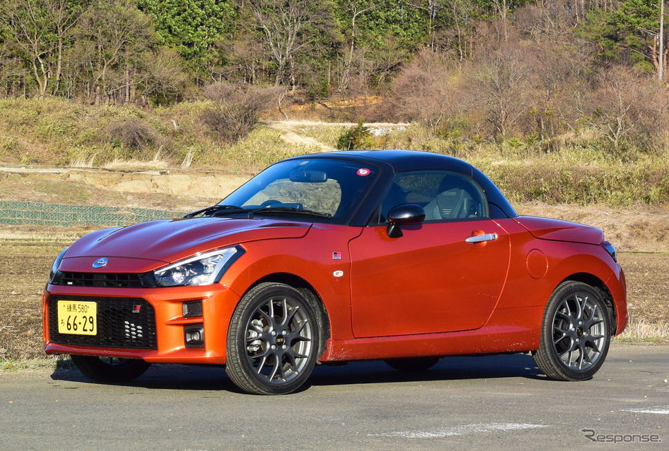 コペン GR SPORTのフロントビュー(クローズ)
