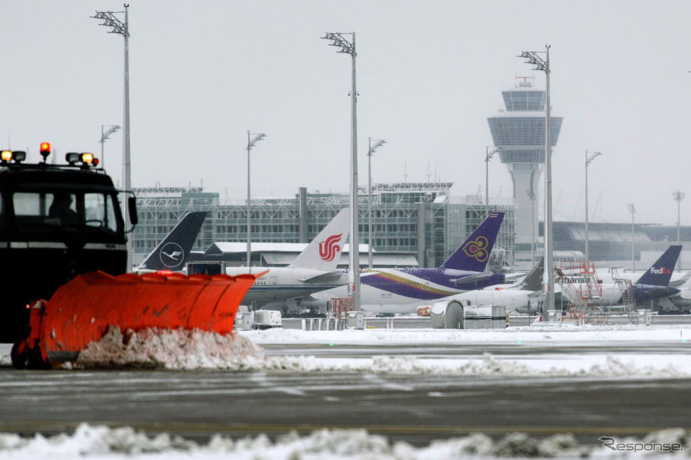 ミュンヘン空港(2019年1月10日)