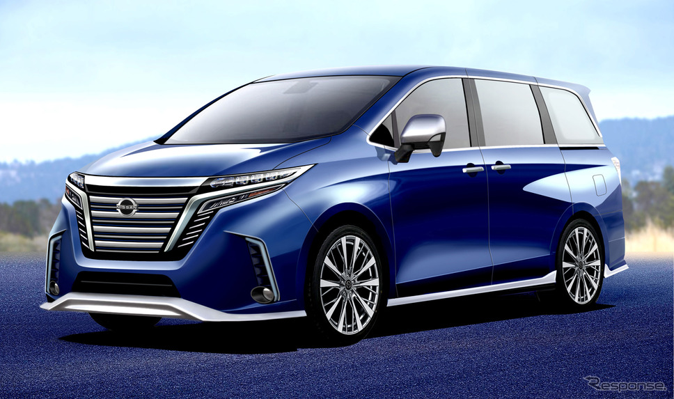 日産 エクルグランド 次期型 予想CG