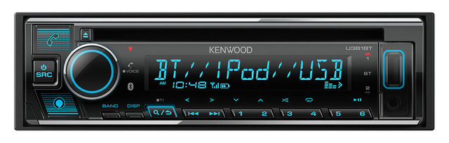 KENWOOD　1DINメインユニット U381BT　価格：オープン