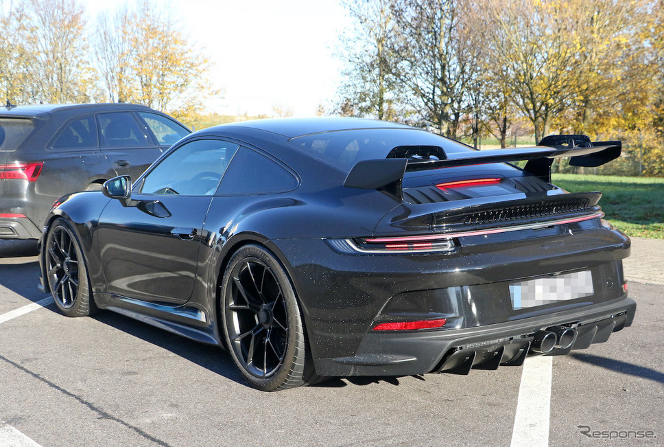 ポルシェ 911 GT3 次期型プロトタイプ(スクープ写真)