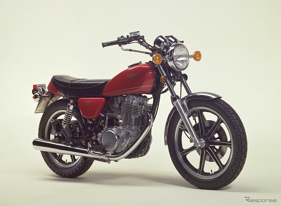 北米向けの初代「SR500」