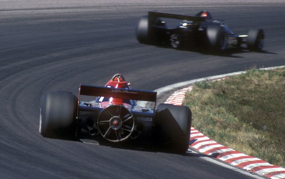 1978年スウェーデンGP、ブラバムBT45B“ファンカー”、ラウダ