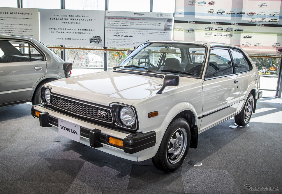 ホンダ シビック 2代目「スーパーシビック」