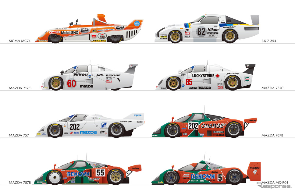 ルマン24時間 マツダ787bの総合優勝から30年 日本メーカー初 あらためて振り返る フォトヒストリー レスポンス Response Jp ルマン24時間 マツダ787bの総合優勝から30年 日本メーカー初 あらためて振り返る フォトヒストリー レスポンス Response Jp
