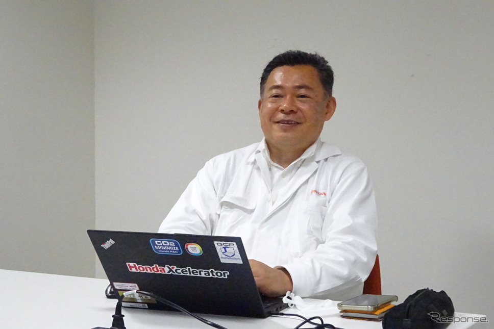ホンダ安全企画部 高石秀明部長(高ははしご高)