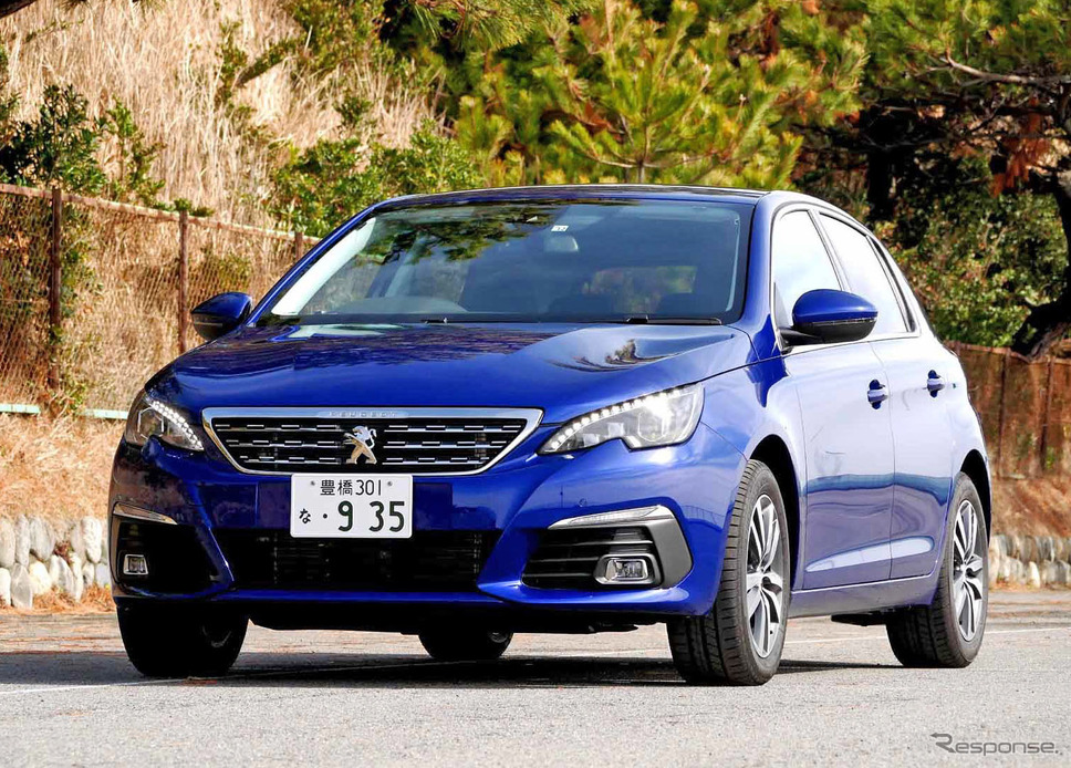 輸入車部門1位:プジョー308(ディーゼル)