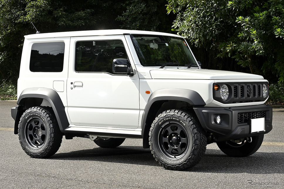 【ジムニーシエラ ホイール7選】レイズ TE37XT for J 推奨サイズ:16×6J Inset -5 5H-139.7/カラー:ブラストブラック(BC)/タイヤサイズ:215/70R16